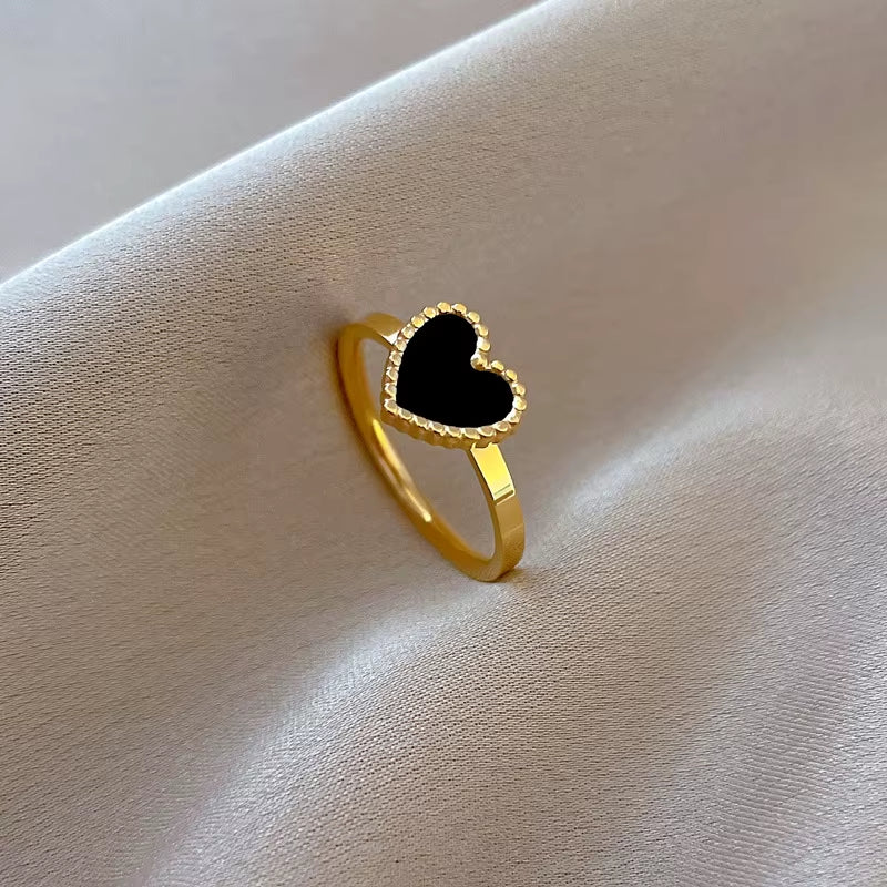 Bohemian Heart Ring for Women 