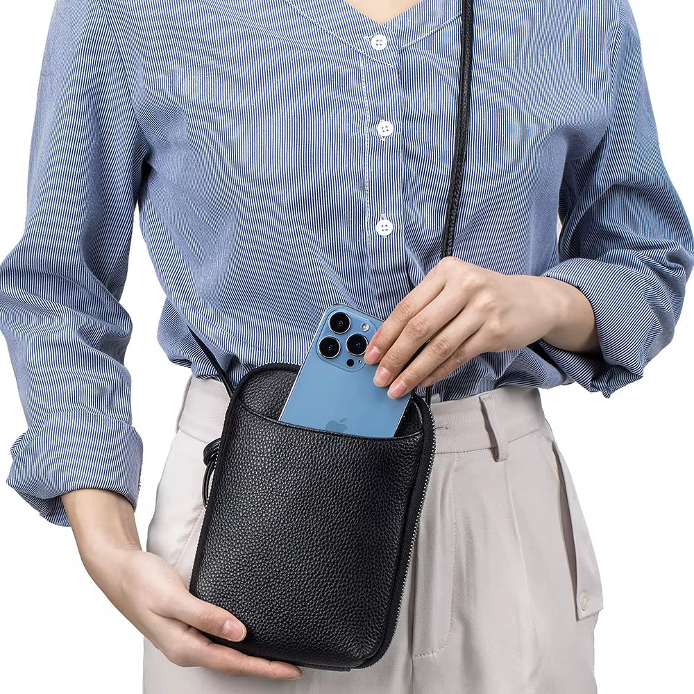 Leather Shoulder Bag for Women 