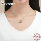 925 Sterling Silver Crystal Bee Beads Charms