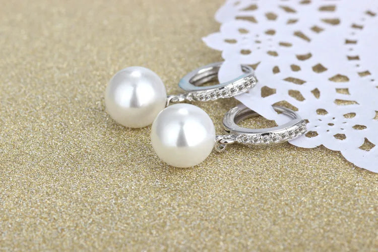 Pearl 925 Sterling Silver Earrings