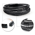 Trendy Leather Bracelets for Men