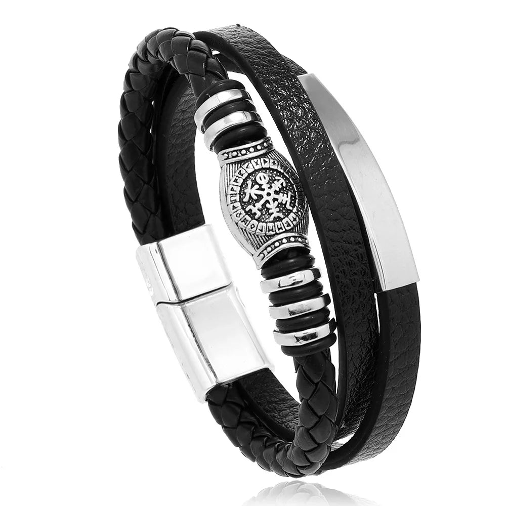 Trendy Leather Bracelets for Men