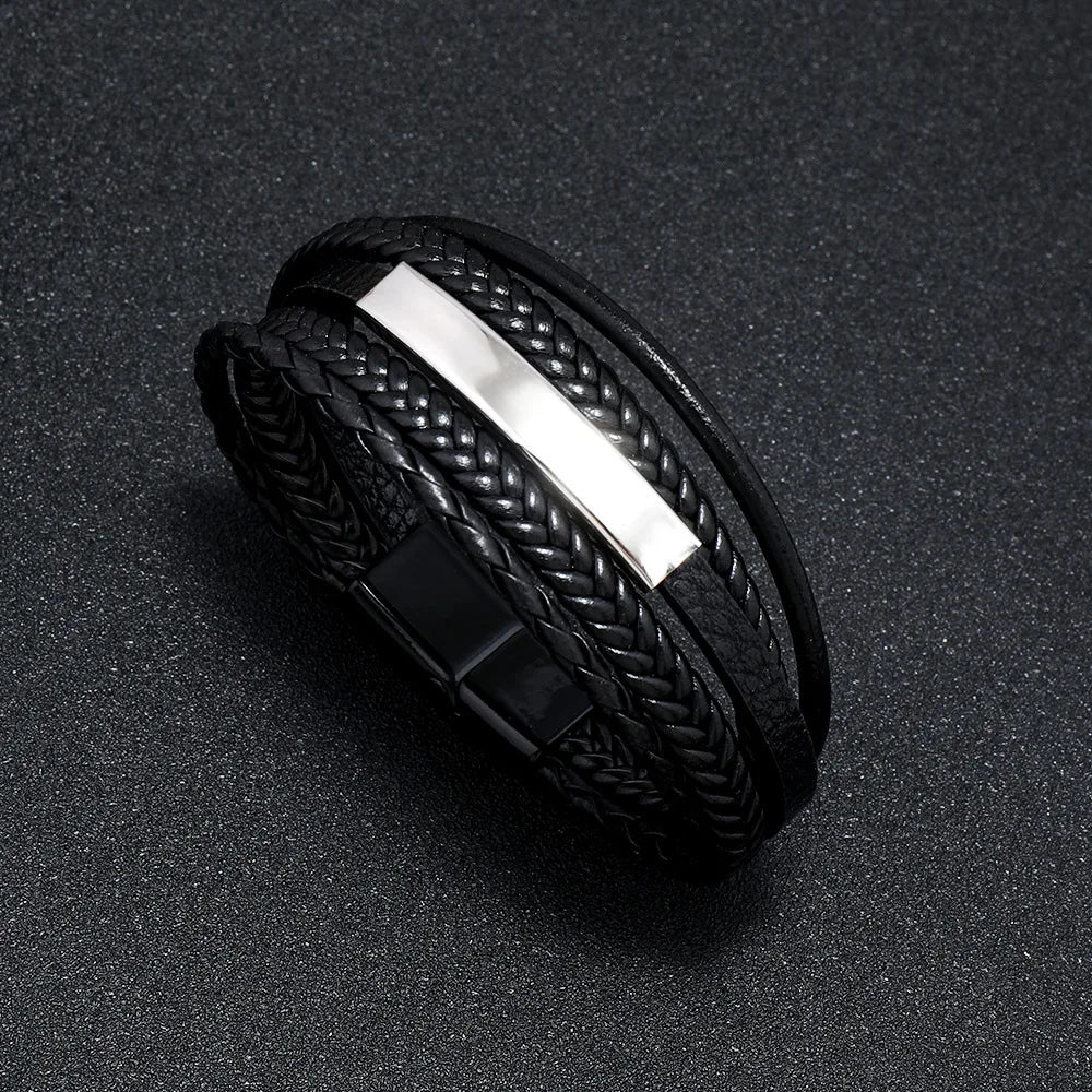 Trendy Leather Bracelets for Men
