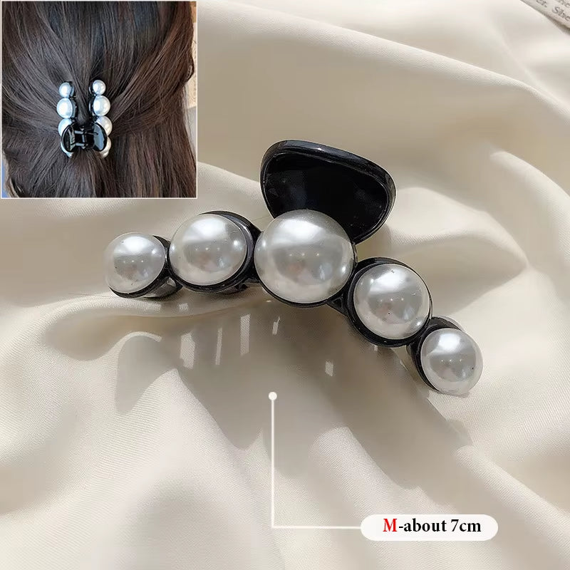 Simple Metal Hollow Out Geometric Hair Claw Ladies Elegant Hair Accessories Cross Crab Bath Clip for Women Fashion Girl Headwear